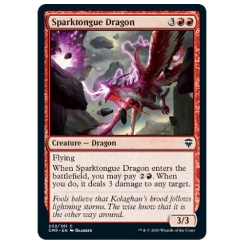 Sparktongue Dragon (foil)
