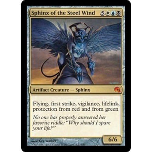 Sphinx of the Steel Wind (foil) | Premium Deck Series: Graveborn