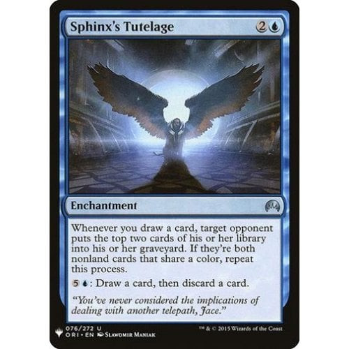 Sphinx's Tutelage | Mystery Booster