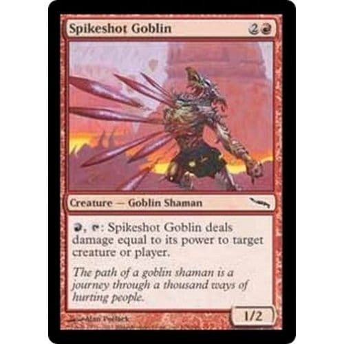 Spikeshot Goblin (foil)