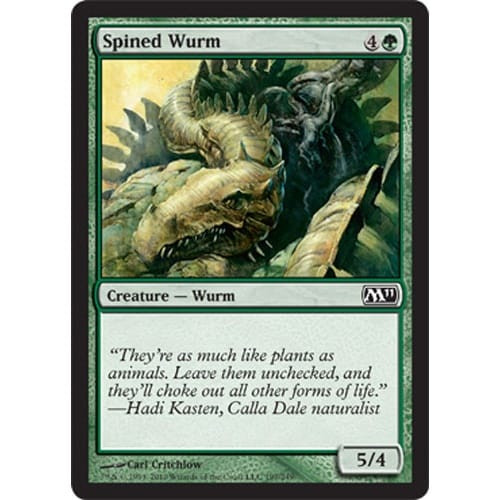 Spined Wurm | Magic 2011 Core Set