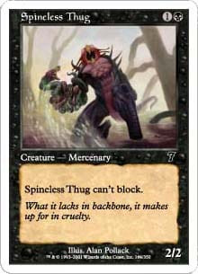 Spineless Thug (foil)