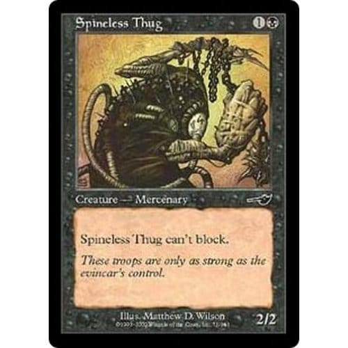 Spineless Thug (foil) | Nemesis