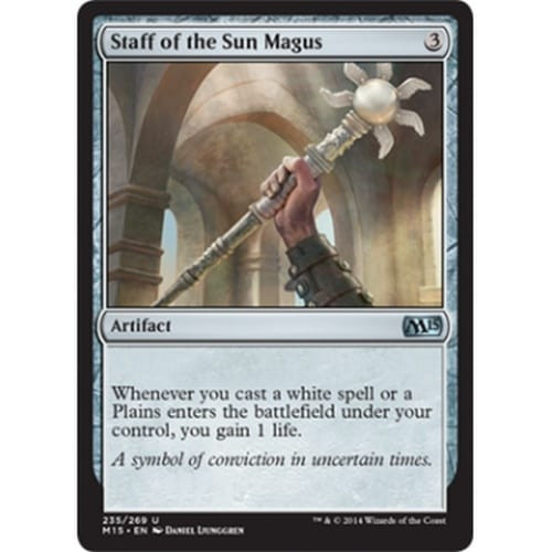 Staff of the Sun Magus (foil)