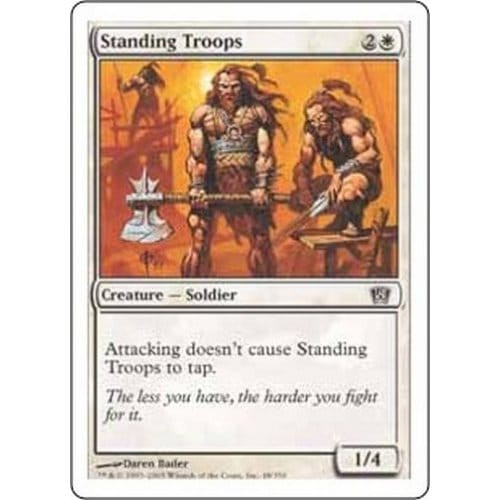 Standing Troops (foil) | 8th Edition