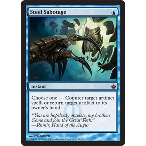 Steel Sabotage (foil)