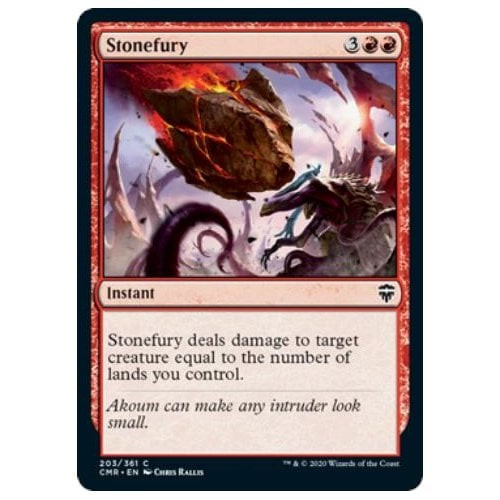 Stonefury (foil) | Commander Legends