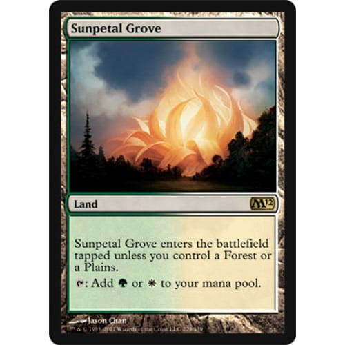 Sunpetal Grove | Magic 2012 Core Set