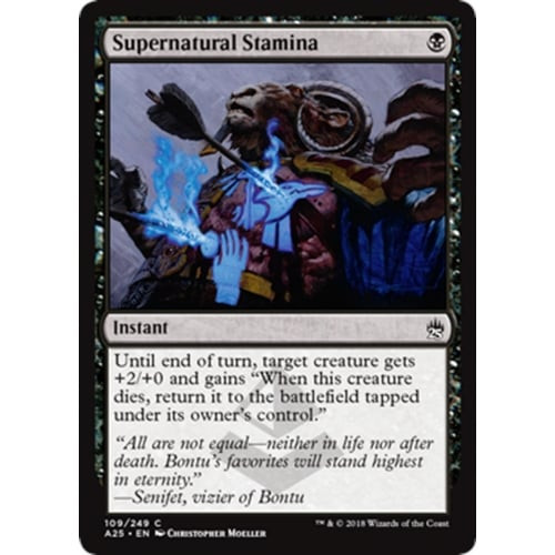 Supernatural Stamina | Masters 25