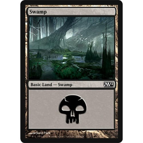 Swamp (#240) (foil) | Magic 2012 Core Set