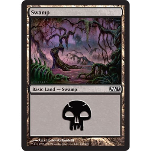 Swamp (#240) | Magic 2011 Core Set
