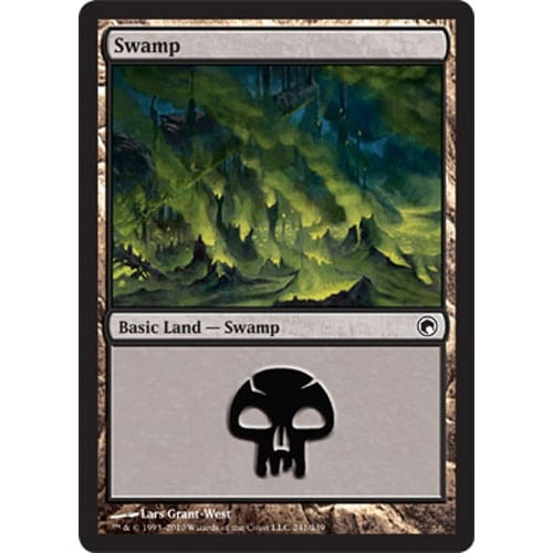 Swamp (#241) | Scars of Mirrodin