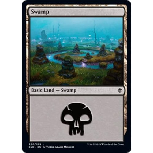 Swamp (#260) | Throne of Eldraine