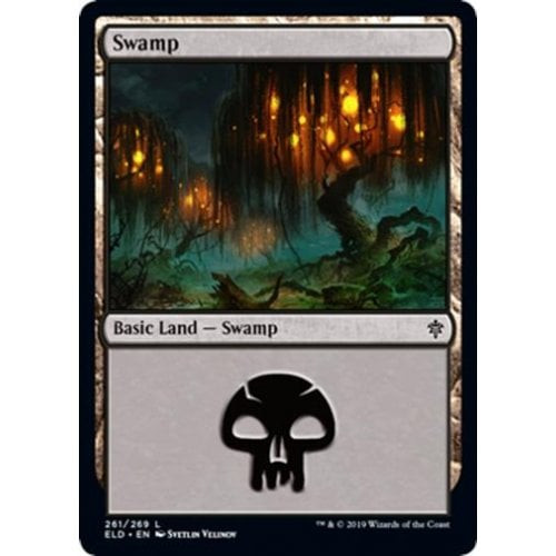 Swamp (#261) | Throne of Eldraine