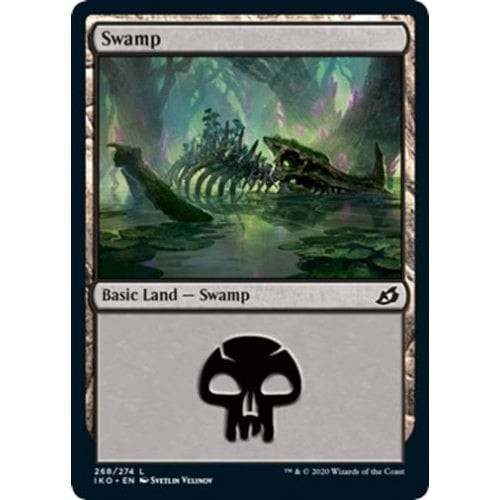 Swamp (#268) (foil) | Ikoria: Lair of Behemoths