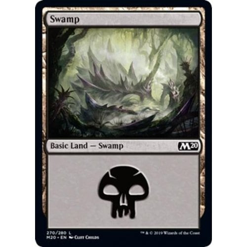 Swamp (#270) (foil) | Core Set 2020