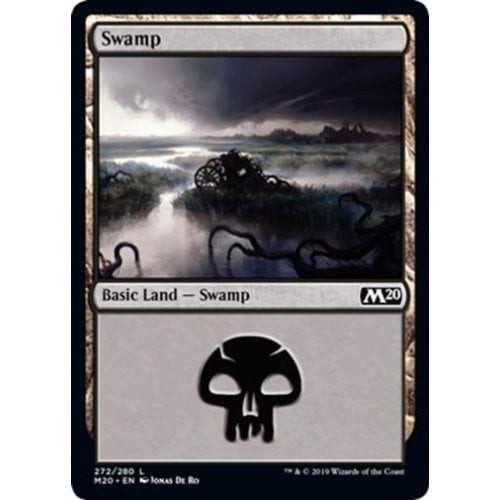 Swamp (#272) (foil) | Core Set 2020