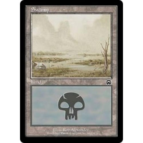 Swamp (#340) (foil) | Mercadian Masques