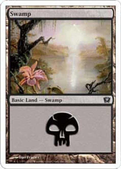 Swamp (#341) (foil) | 9th Edition