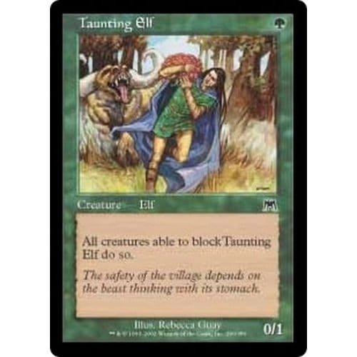 Taunting Elf (foil) | Onslaught