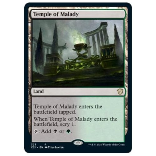 Temple of Malady | Commander 2021