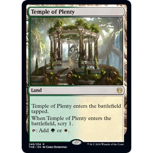 Temple of Plenty (foil) | Theros Beyond Death