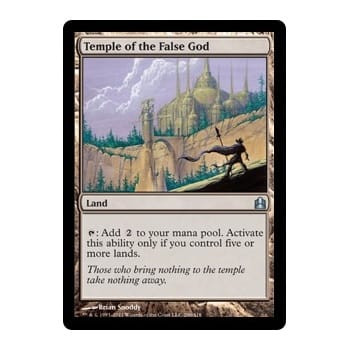 Temple of the False God