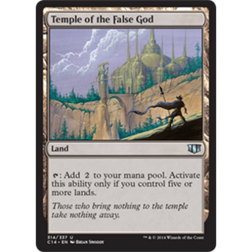Temple of the False God