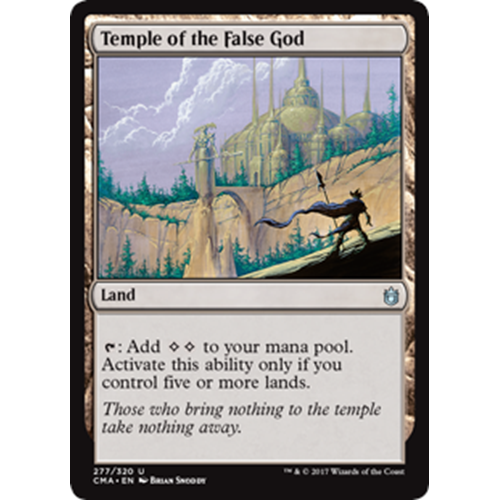 Temple of the False God