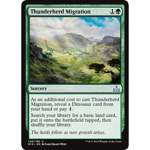 Thunderherd Migration | Rivals of Ixalan