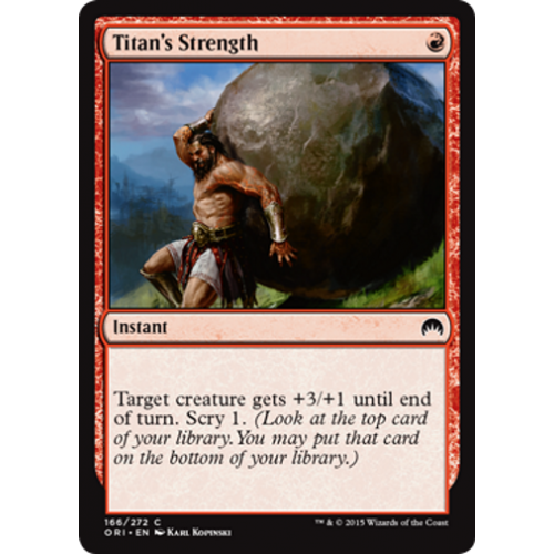 Titan's Strength (foil)