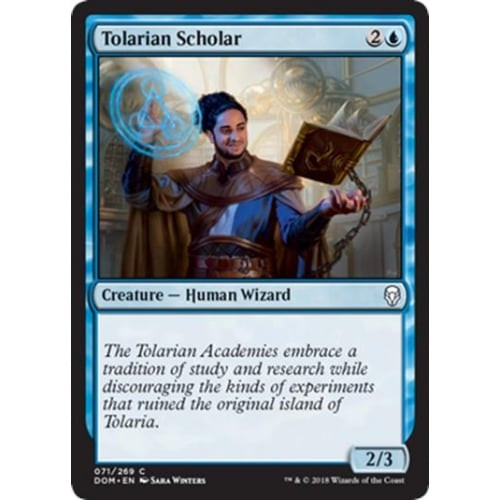 Tolarian Scholar (foil) | Dominaria