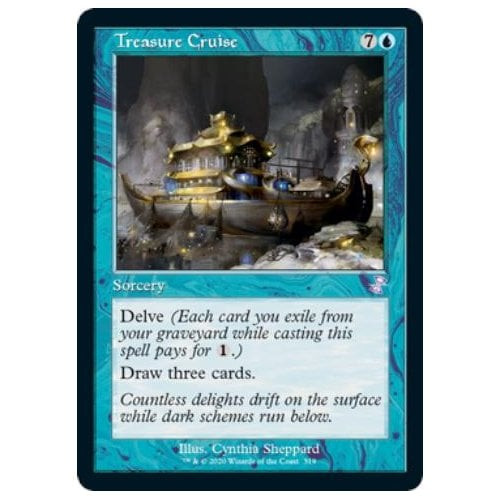Treasure Cruise (foil) | Time Spiral Remastered