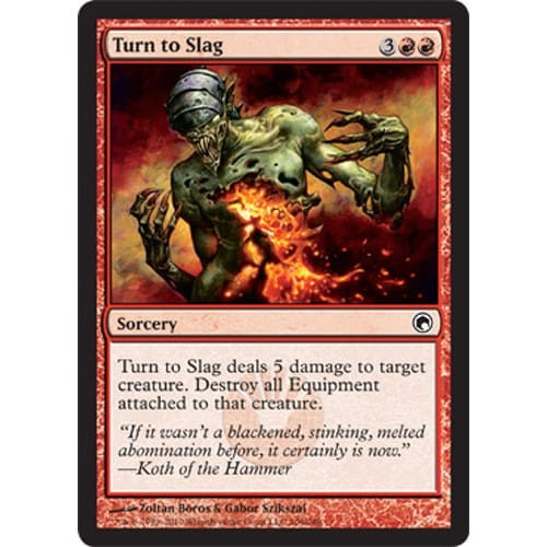 Turn to Slag (foil)