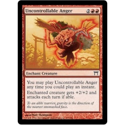 Uncontrollable Anger (foil)
