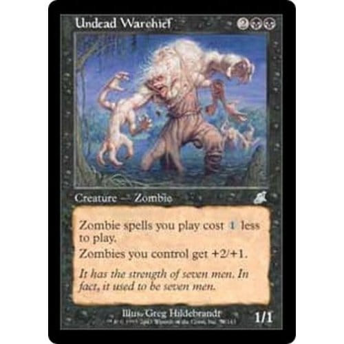 Undead Warchief (foil)