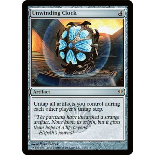 Unwinding Clock