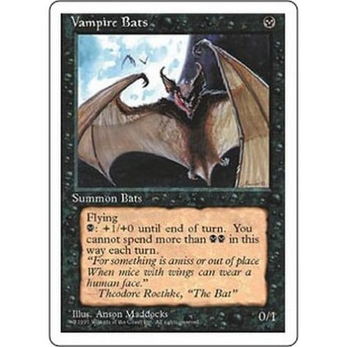 Vampire Bats | 4th Edition