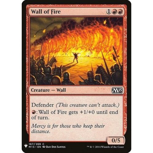 Wall of Fire | Mystery Booster