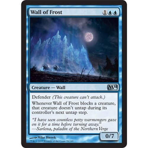 Wall of Frost (foil)