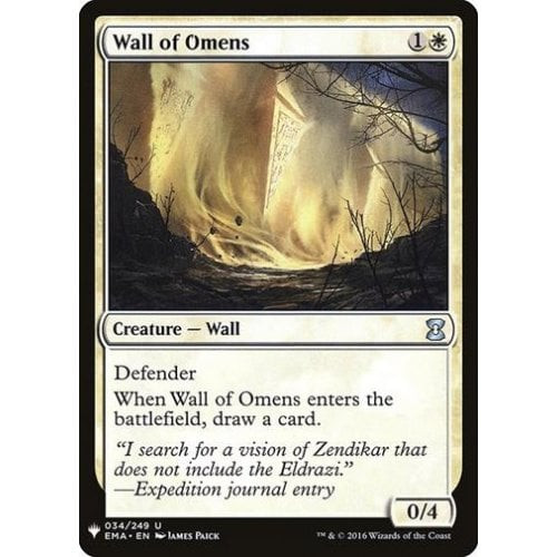 Wall of Omens | Mystery Booster
