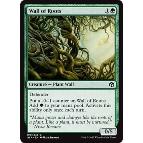 Wall of Roots (Foil)