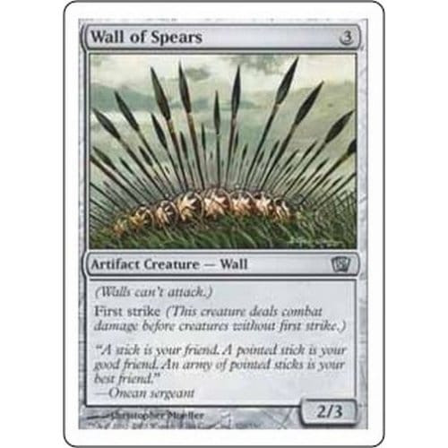 Wall of Spears | 8th Edition