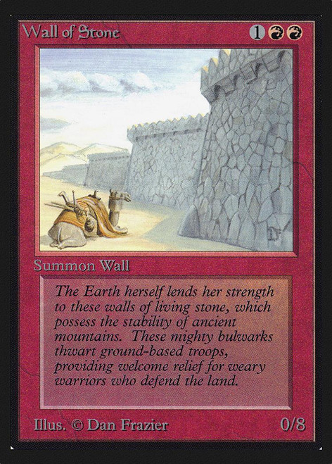 Wall of Stone (Not Tournament Legal)