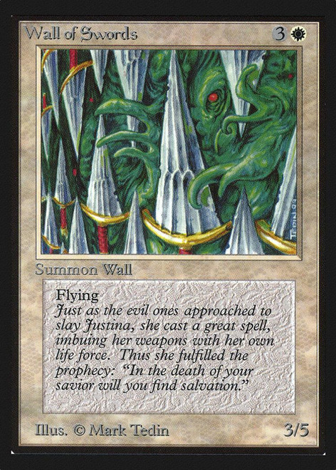 Wall of Swords (Not Tournament Legal)