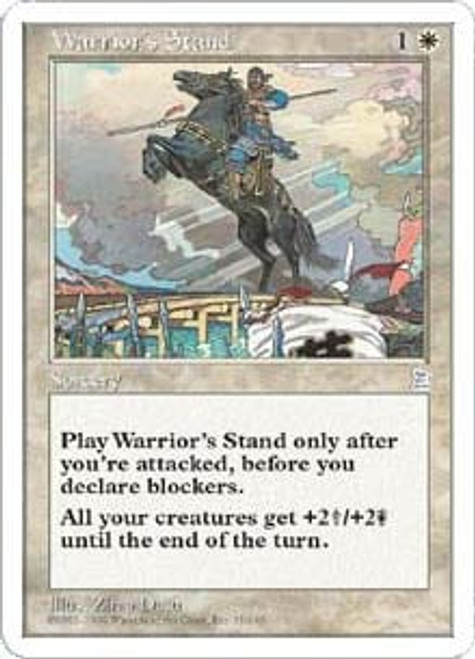 Warrior's Stand | Portal Three Kingdoms