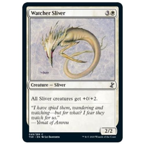 Watcher Sliver (foil) | Time Spiral Remastered