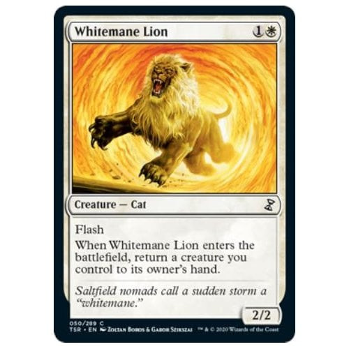 Whitemane Lion (foil) | Time Spiral Remastered