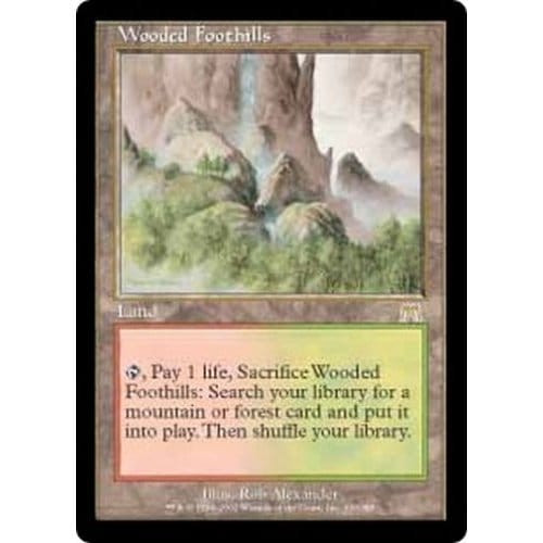 Wooded Foothills (foil)