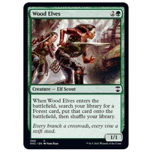 Wood Elves | Kaldheim Commander